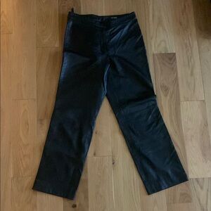 100% Leather Black Women’s Vintage Pants